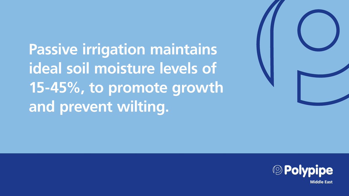 PolypipeME's tweet image. #Permavoid uses innovative #CapillaryCones to enable water to travel up into the soil through #PassiveIrrigation, minimising the challenge of water loss to evapotranspiration commonly experienced with above-soil irrigation methods.

Learn more here: bit.ly/3nDGOg3