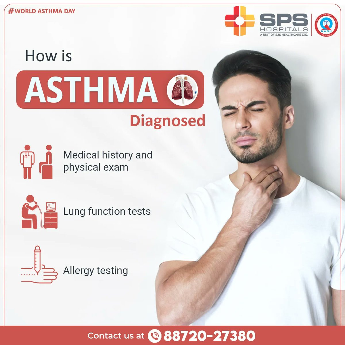 Breathing problems can have many causes, but if you experience persistent symptoms like coughing and shortness of breath, it's important to get a proper diagnosis. Asthma diagnosis usually involves a physical exam, lung function tests, and medical history review.