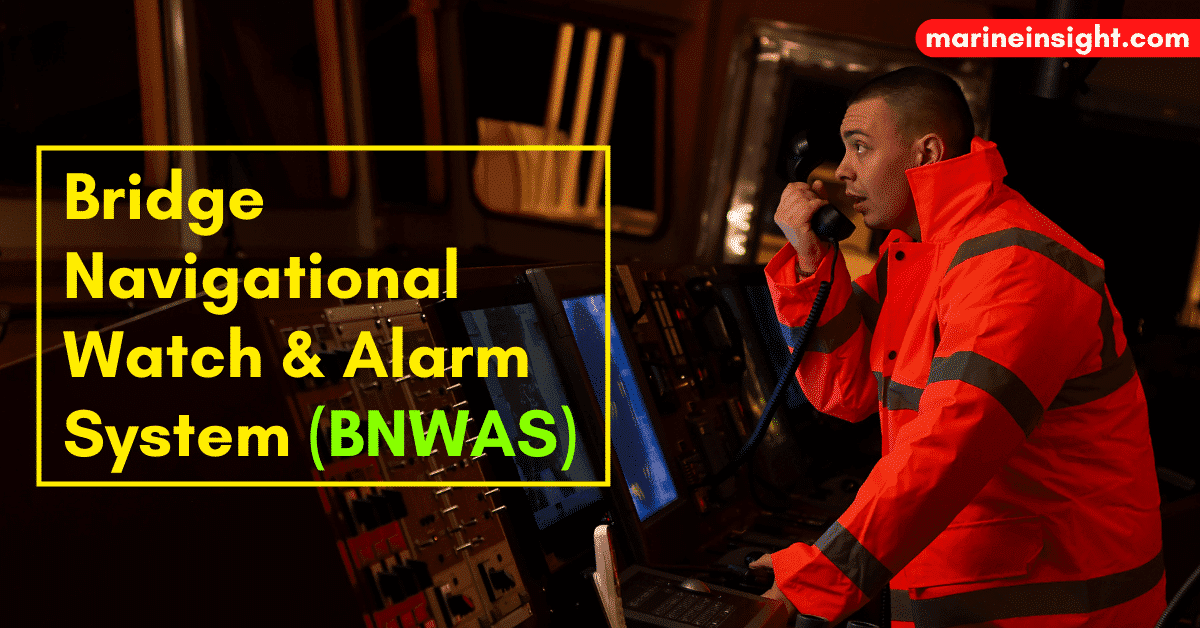 MarineInsight's tweet photo. What is Bridge Navigational Watch & Alarm System (BNWAS)?
...Check Out this article ๐https://t.co/hJEHhEFdO8
#BNWAS #NavigationalWatch #Alarms #Shipping #Maritime #MarineInsight #Merchantnavy #Merchantmarine #MerchantnavyShips https://t.co/fJtxHqarGB