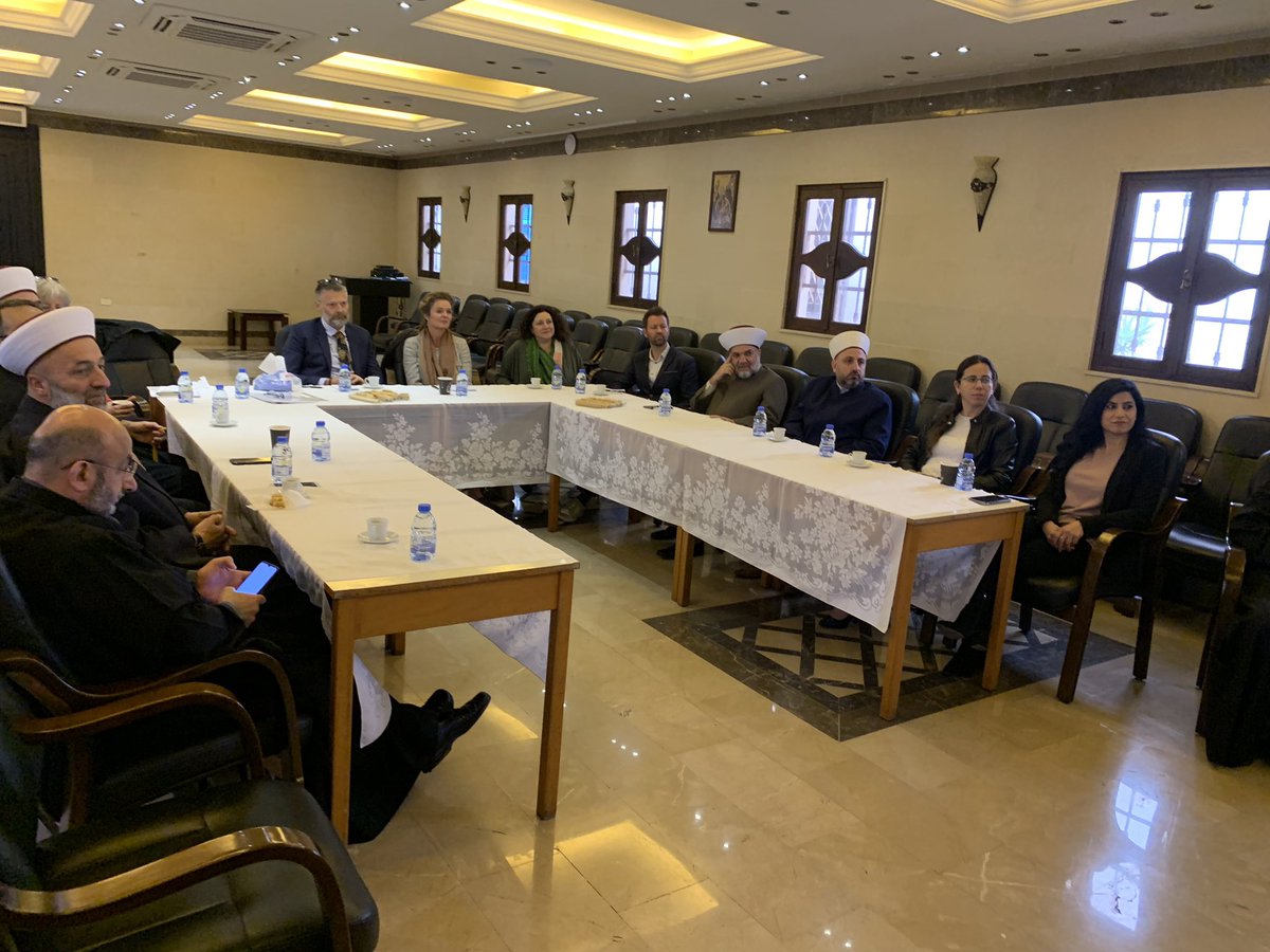 DLRLebanon's tweet photo. Thank you @adyanfoundation for such great opportunity. Thk you Adyan for supporting &amp; encouraging our sustainable Religious leaders network &amp; facilitating such prestigious meeting with @FoRB_DK and Ambassador Kristoffer Vivike and @danmissiondk and @KirstenAuken @Nayla_Tabbara https://t.co/meveJGKPun
