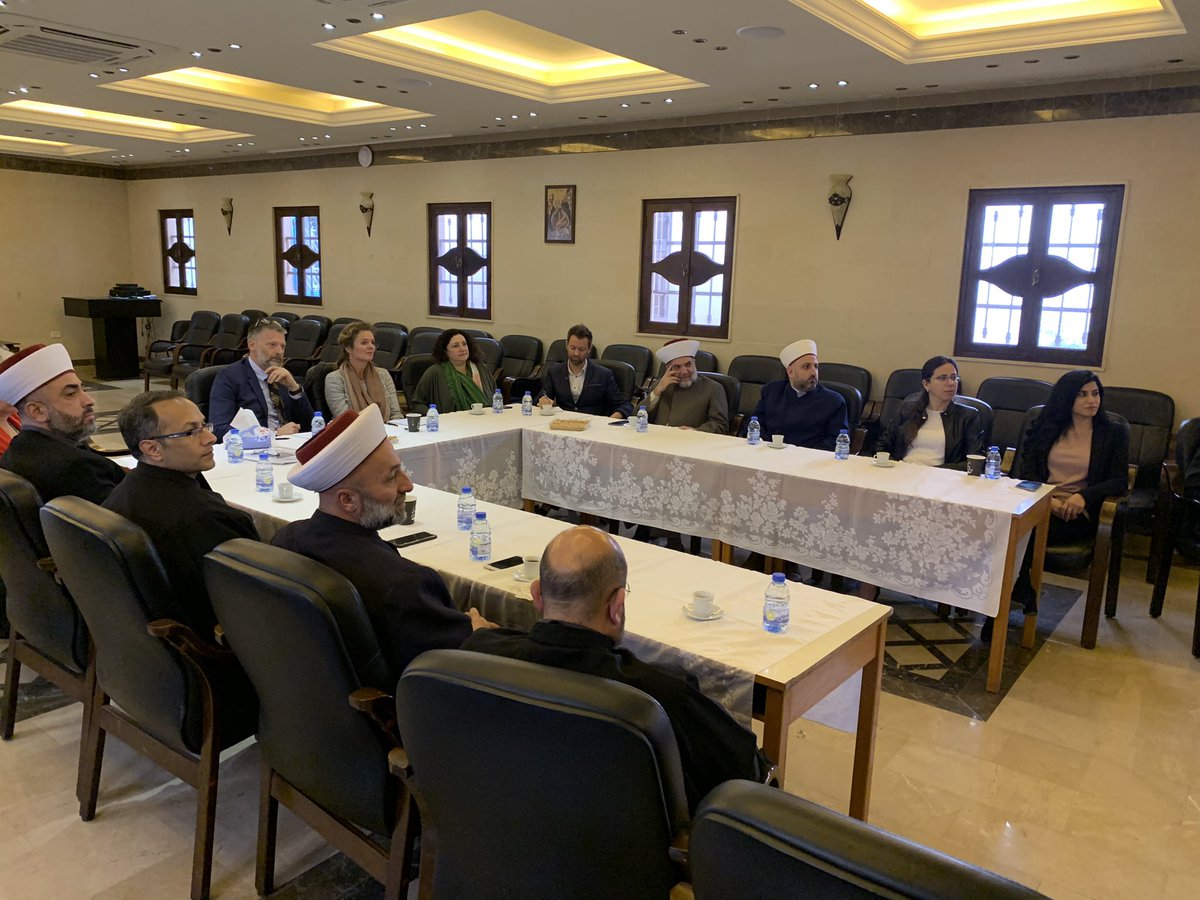 DLRLebanon's tweet photo. Thank you @adyanfoundation for such great opportunity. Thk you Adyan for supporting &amp; encouraging our sustainable Religious leaders network &amp; facilitating such prestigious meeting with @FoRB_DK and Ambassador Kristoffer Vivike and @danmissiondk and @KirstenAuken @Nayla_Tabbara https://t.co/meveJGKPun