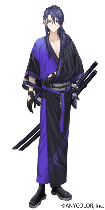長尾景さんの和装衣装お仕立て担当させていただきました!私自身も彼の和装楽しみにしていた一人なのでまさか作らせていただけるとは…という気持ちでがんばりました。どうぞよろしくお願いいたします。  #ケイナガオ新衣装