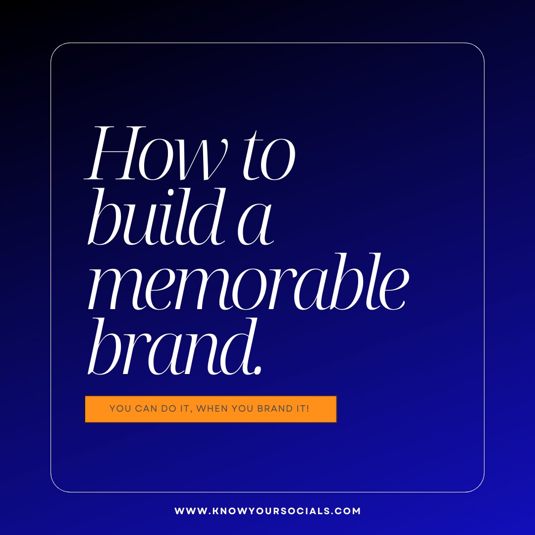 KnowSocials's tweet photo. PART 1 

Branding is important because your brand image is synonymous with your business’s reputation. When you start the hard work of building your own brand, https://t.co/a3Ayzj8Nkw