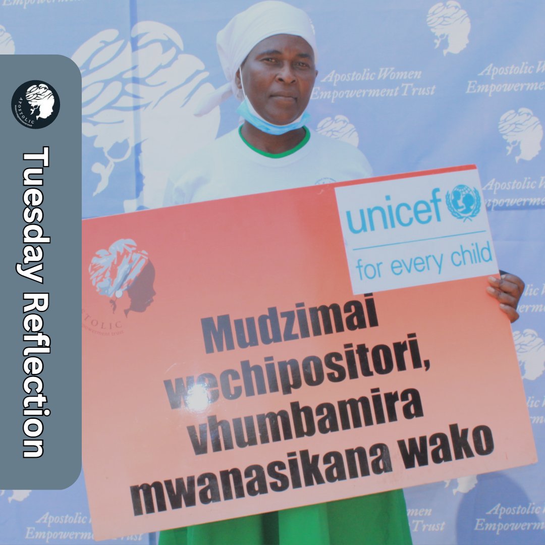 AWET_Apostolic's tweet photo. #TuesdayReflection
Let's protect girls from all forms of violence and abuse. #ENDVAG #EndVAWG https://t.co/gtBP47zsEg