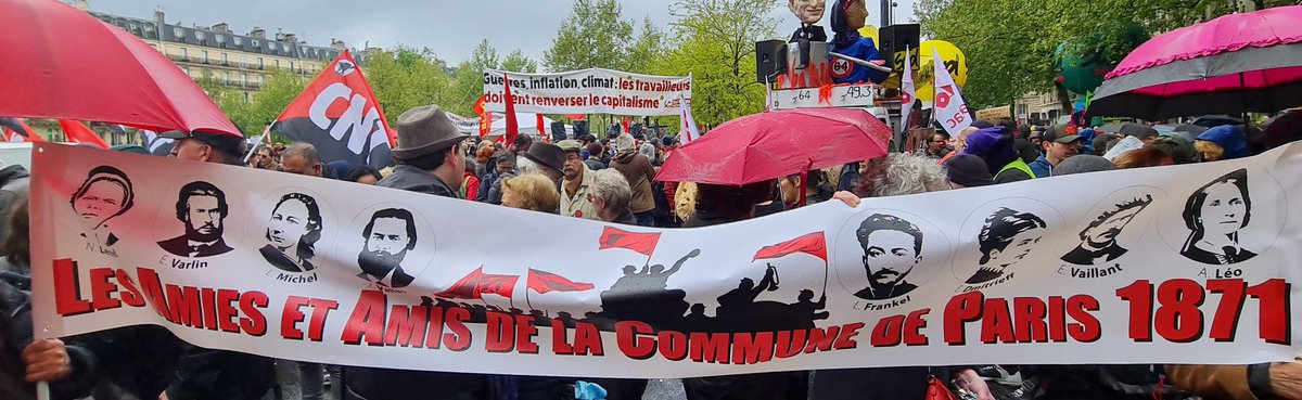 #JournéeInternationaleDeLutteDesTravailleurs 
#1erMaiUnitaire
#1erMai2023 #Paris