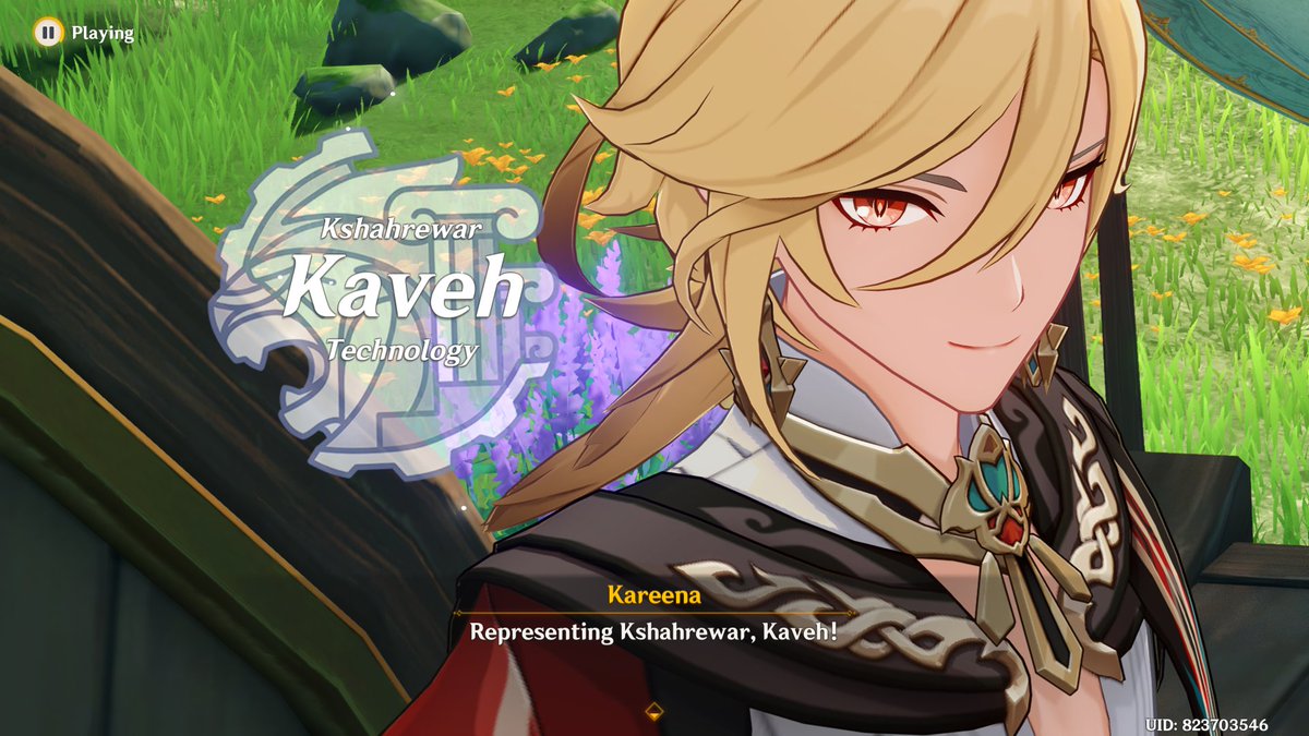 Kaveh singlehandedly making me stay in Genshin