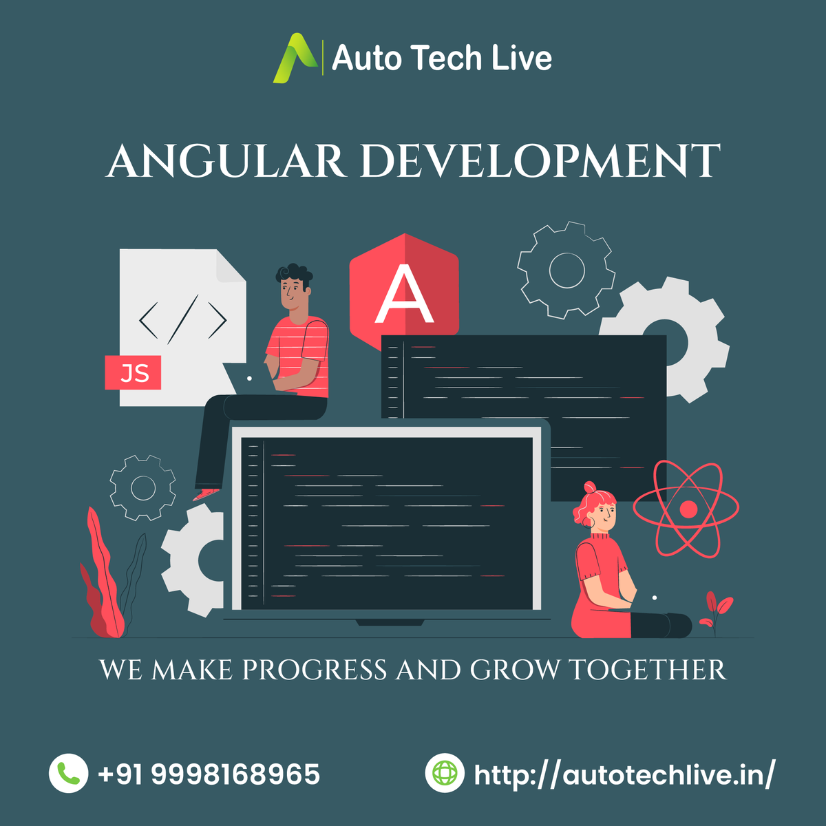 autotechlive's tweet image. Transforming your web applications with powerful Angular frameworks - Auto Tech live.
.
.
#autotechlive #angulardesign #angulardevelopment