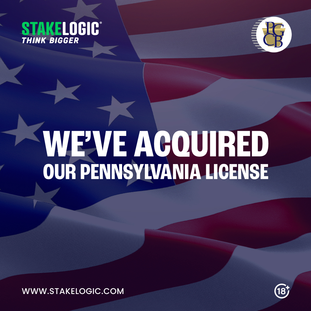 We’ve just acquired our Pennsylvania Licence! &#127482;&#127480;

Stakelogic and @stakelogiclive are living the American Dream, after we acquired our second licence in America!

Read More Here: 

18+ | 


