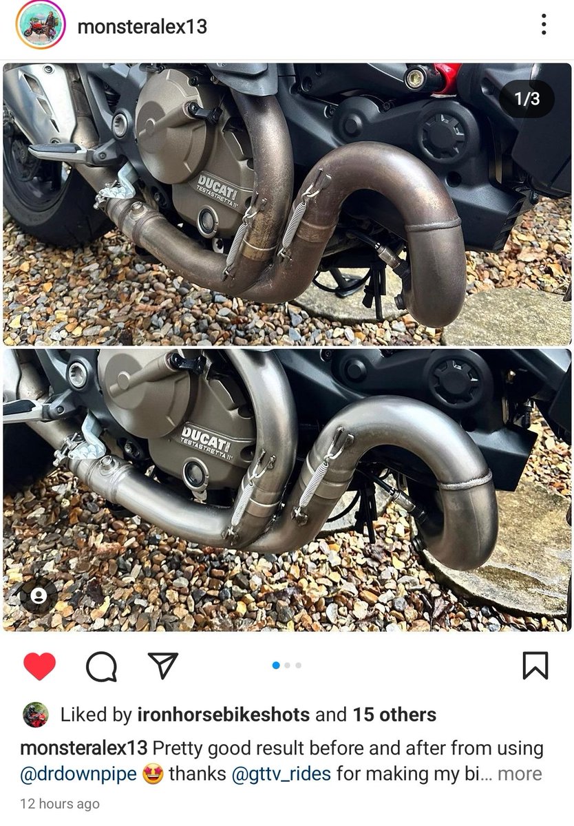 Drdownpipe's tweet image. Thanks for taking the time to share @monsterralex13 👍 very much appreciated 🏍💨💨

drdownpipe.com 

#drdownpipe #mcn #morebikes #bikersofinsta #bikers #motorcycles #jsaccessories #halfords