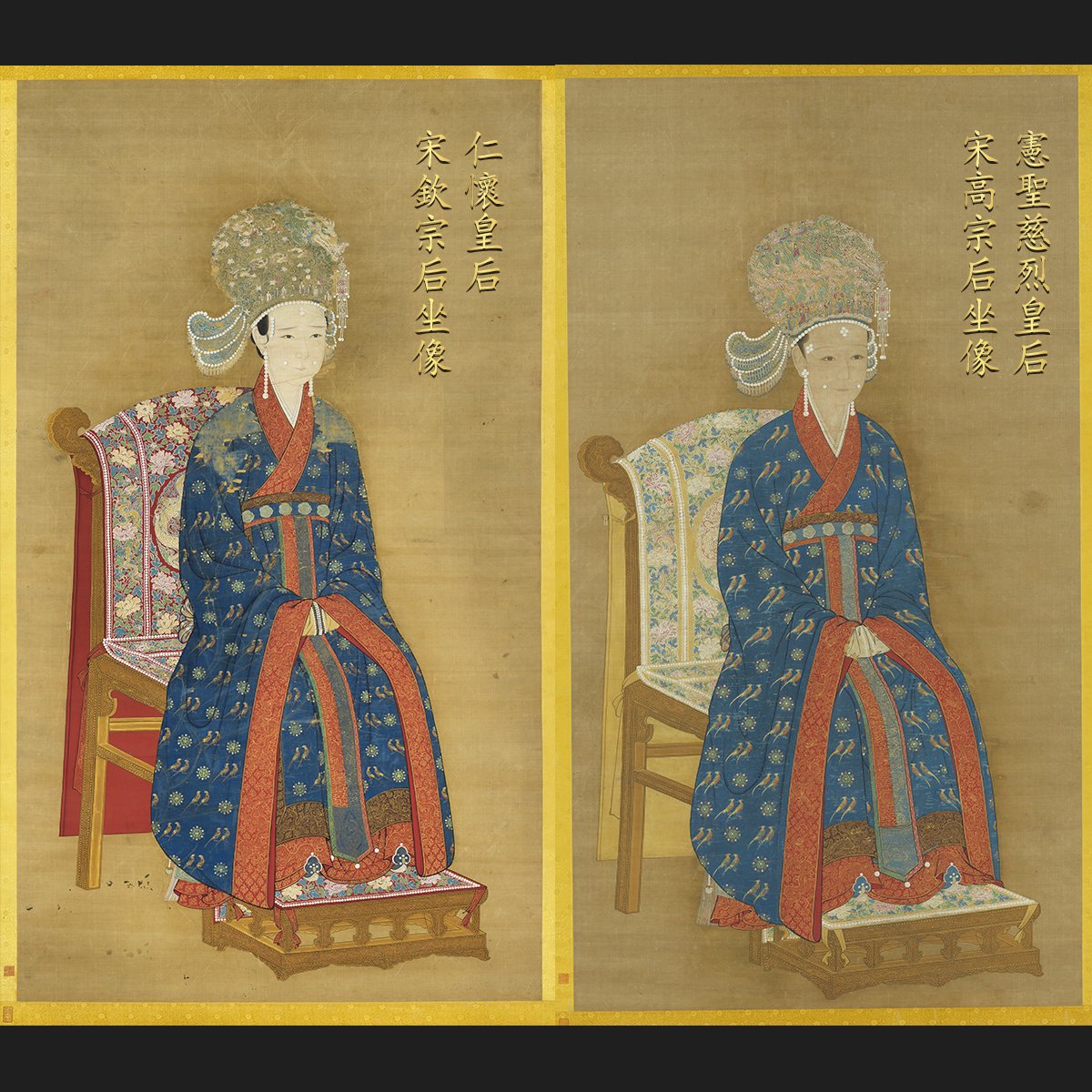 Auphorie's tweet photo. 3 days until the advent of #Huanghou from the #ImperialOudCollection
...
Portraits shown are some fine examples of Huanghou of the Song Dynasty who actually served as empresses in their lifetime. Historically there were also empresses who were venerated as Huanghou posthumously. https://t.co/yP2wsZvnmx