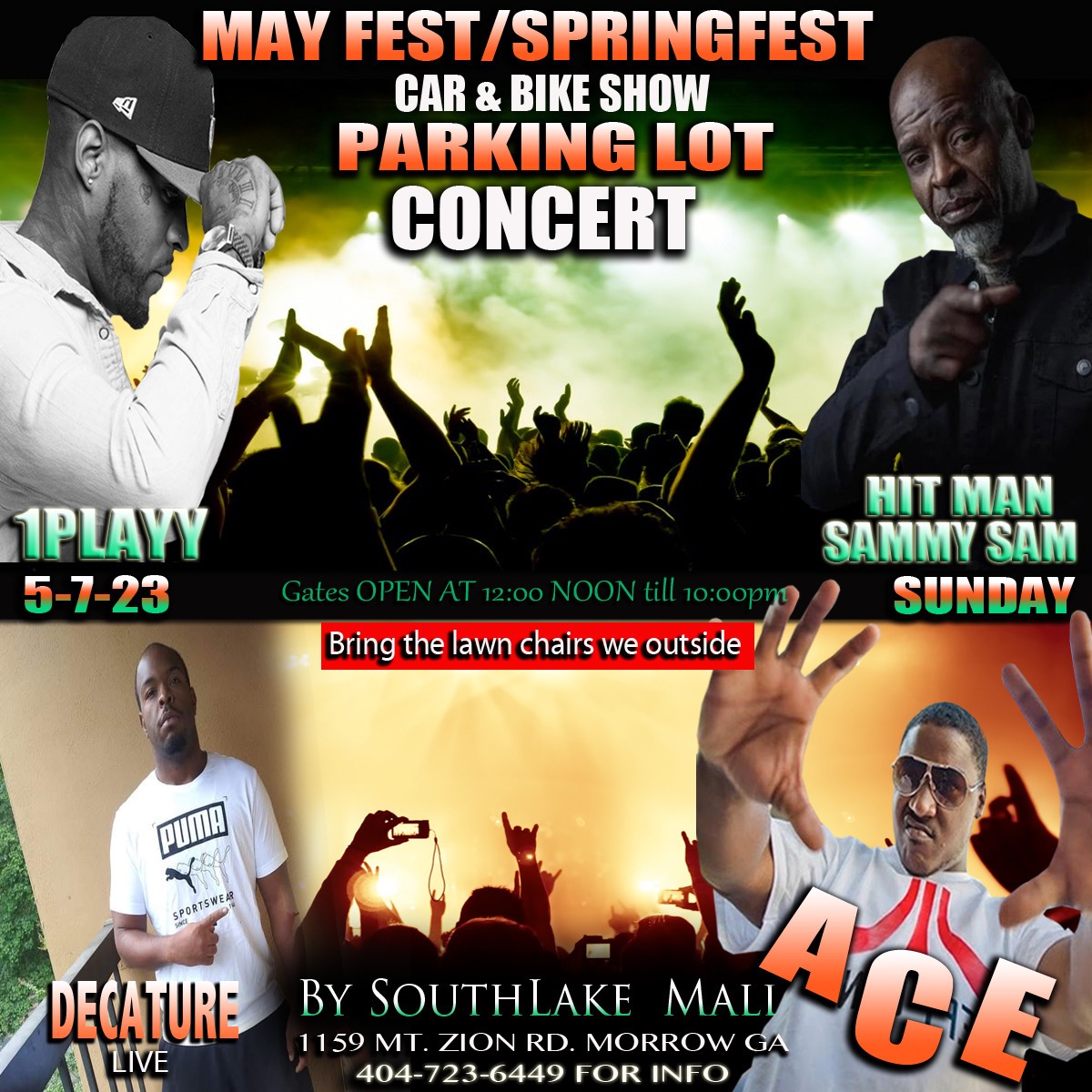Mr_404_'s tweet photo. This Sunday Clayo Spring fest Car &amp; Bike show Hosted by @TheRealDJACE https://t.co/6qRL6BX8NW