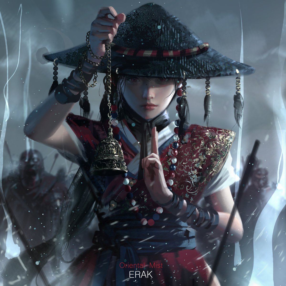 Erak_Note's tweet image. Oriental Mist :
personal project art.