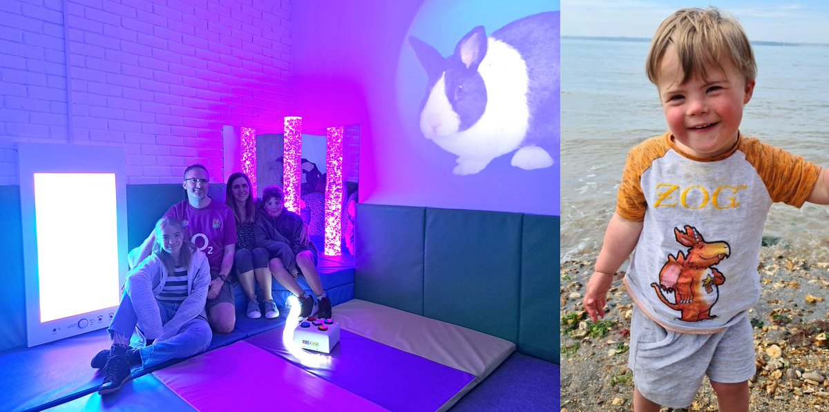 PortsmouthDSA's tweet photo. In memory of Zach. We were pleased to welcome the Keay family to our wonderful new sensory room which they have helped to fund in memory of their son Zach who sadly passed away suddenly last year. It will be an amazing space for everyone to enjoy #Thankyou @RoyalSussex342💚💚💚 https://t.co/8CAf10nXBQ