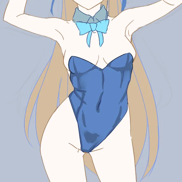 WIP クリスタ移行して3年くらい?ぶりにフォトショで描いてる。使い方わからん。それでも…止まるんじゃねぇぞ…
