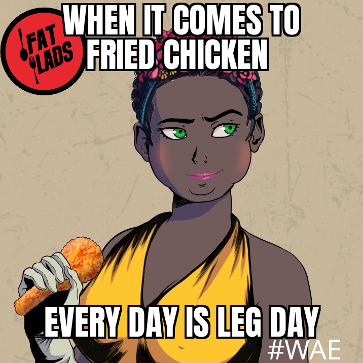 SolGoddess1's tweet photo. @FatLads_Derug is where it's at. 
If you ain't fat you ain't ________!
 (Fill in the blank in the comments) https://t.co/YOrsCI8NGa