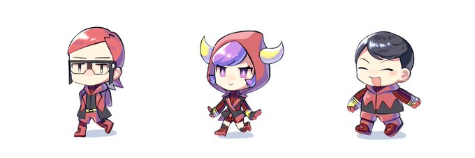 「horned headwear purple hair」 illustration images(Latest)