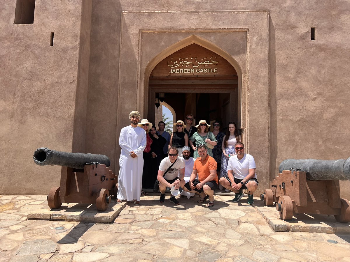jabreencastle's tweet photo. وفد سياحي من جمهورية التشيك يزور حصن جبرين
Tourist group from Czech Republic visited Jabreen Castle
#حصن_جبرين #سلطنة_عمان #بهلا #الداخلية #jabreencastle #oman #bahla https://t.co/7wJC8WzRFd