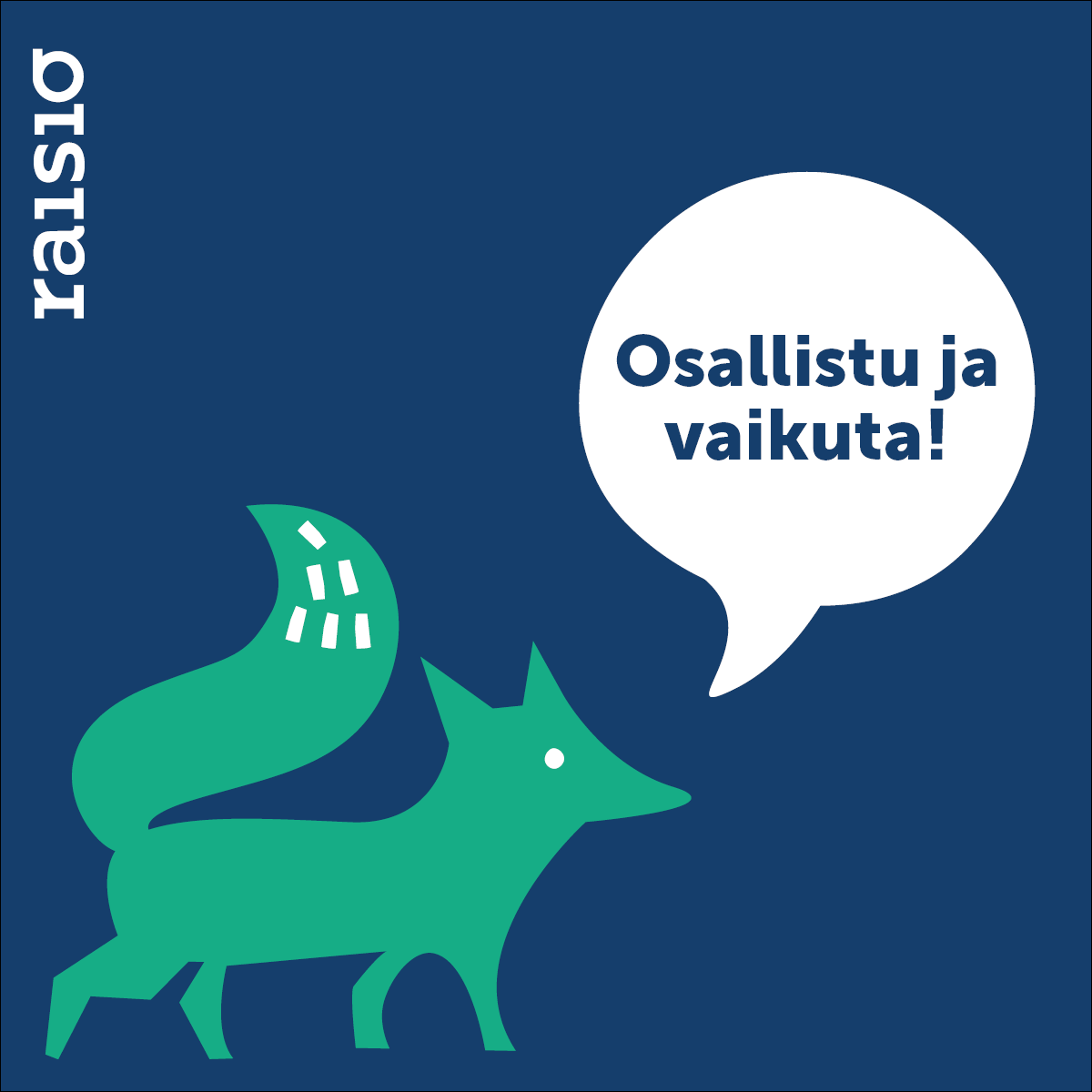Asukasbudjetin ideointivaihde on alkanut. Olemme varanneet raisiolaisten ideoille 50 000 euroa. Miten haluaisit, että raha käytetään? Jätä ideasi juhannukseen mennessä. 
👉 app.maptionnaire.com/q/94iea4s9zcv3
#raisio #asukasbudjetti