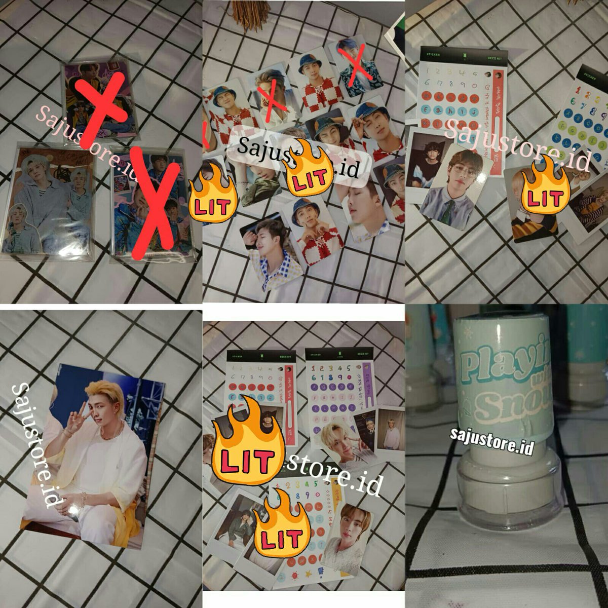 sajustore_id's tweet photo. *BIG SALE HARI RAYA* Disc Up to 70-80% OFFICIAL MERCH BTS! Wts bts ina

✅Radystock
✅good condition
✅Bisa sistem dp/fullpay
📍dom jatim
🛍️Bisa Co Shopee/manual expedisi / (req tokopedia) 
*Bisa req pake spaylatter*

(Ada GO,join Dm)
feel free to ask anything
#wtsbts #KPOPMERCH https://t.co/aUJQJUkAsR