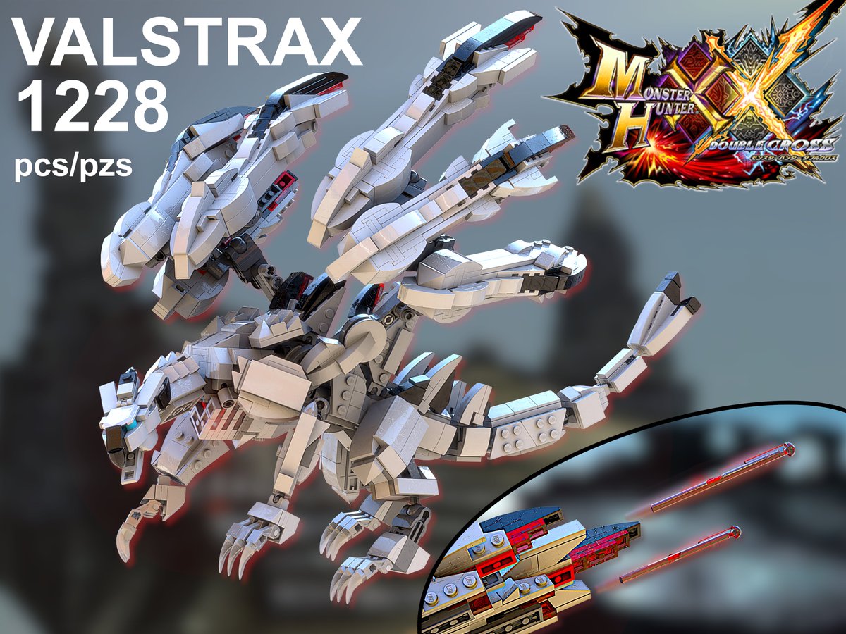 Finally, I've released the LEGO Monster Hunter instructions for