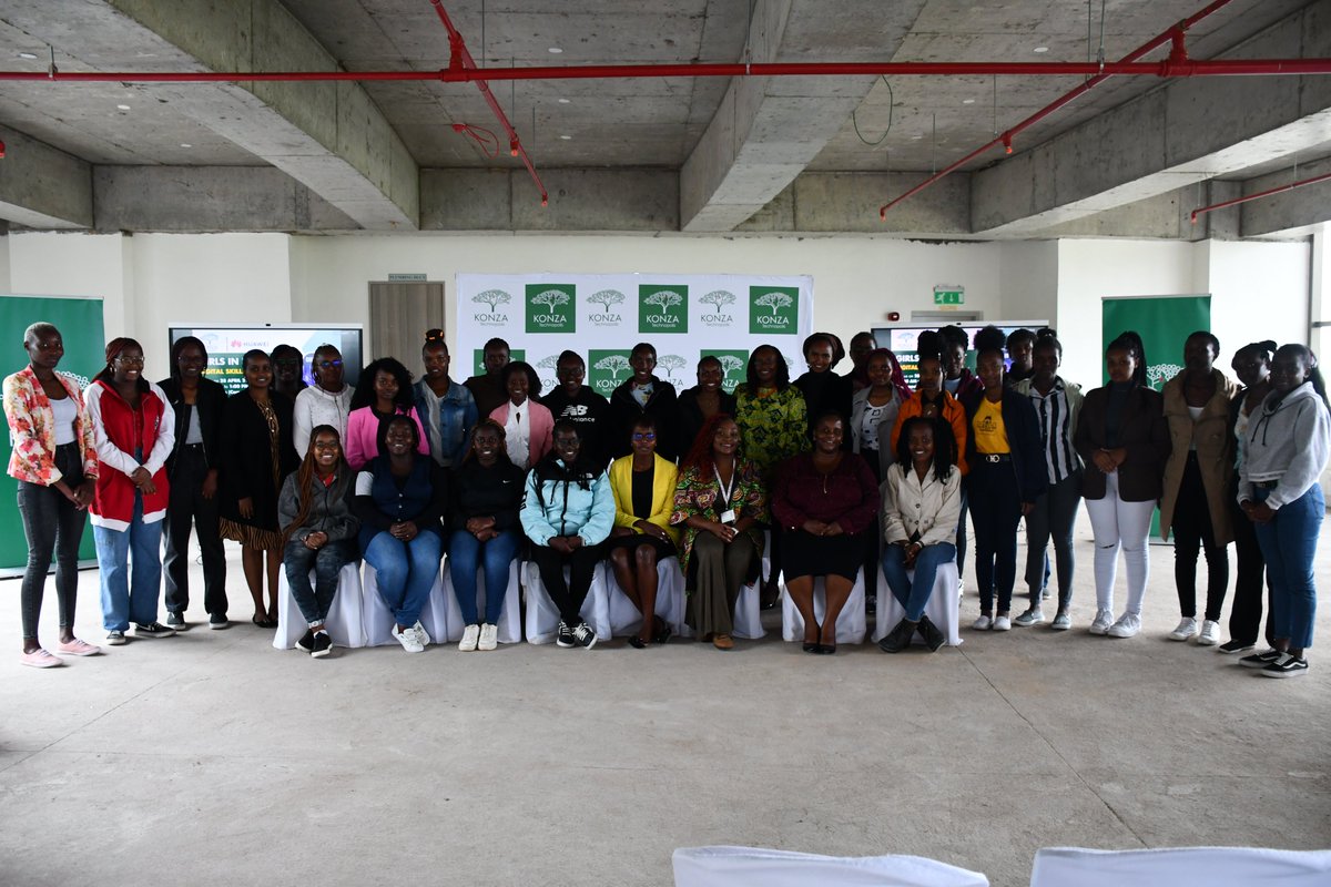 HuaweiKenya's tweet photo. #ICYMI Last week, Huawei's Women in Technology collaborated with @konzatech to host a few ladies from a few universities during the #InternationalGirlsinICTDay at the Technopolis. https://t.co/df12VO9Hbs