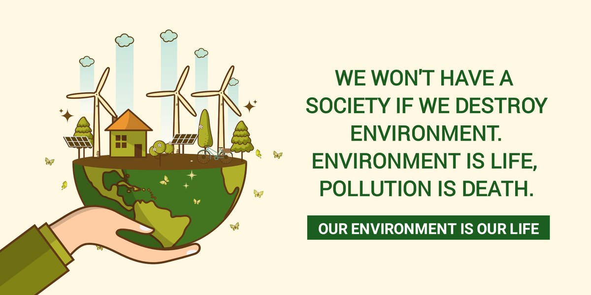Kumar_Adhikary_'s tweet photo. Save the environment in present for better life in future.
Say no to pollution.
Plant a tree today...
#planttree #saynotopollution #saveenvironment #savenature #stopglobalwarming #GoGreen https://t.co/SR7Vzyrc7t
