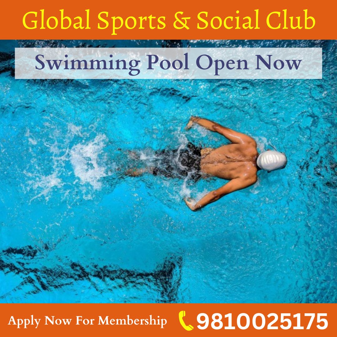 Global Sports & Social Club is excited to announce that swimming pool is now open.
#globalsportssocialclub #sportsclub #SocialClub #SwimmingPool #membership #pool #swimming #summer #sportsactivities