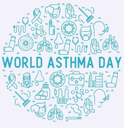 World Asthma Day
 #WorldAsthmaDay #BronchialAsthma #Health #Lungs #PulmonaryMedicine #EmbraceGoodHealth