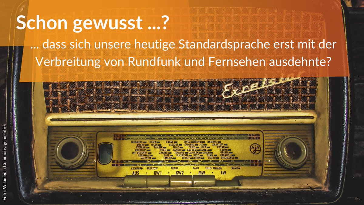 Das Projekt @regionalsprache der @adwmainz erforscht unsere „modernen Regionalsprachen“, die heute die Dialekte größtenteils abgelöst haben. Mehr dazu: akademienunion.de/akademienforsc… #Schongewusst #Akademienprogramm @BMBF_Bund