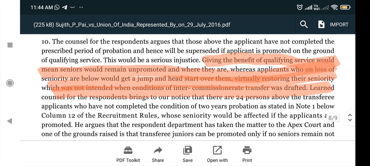 <a href="/cbic_india/">CBIC</a> plz go through this Judgement 
Central Administrative Tribunal - Ernakulam Sujith P. Pai vs Union Of India Represented By on 29 July, 2016
 O.A No. 180/265/16 

It's clearly says if u r promoting Jr then promote Sr.

Implement #SrJrClause