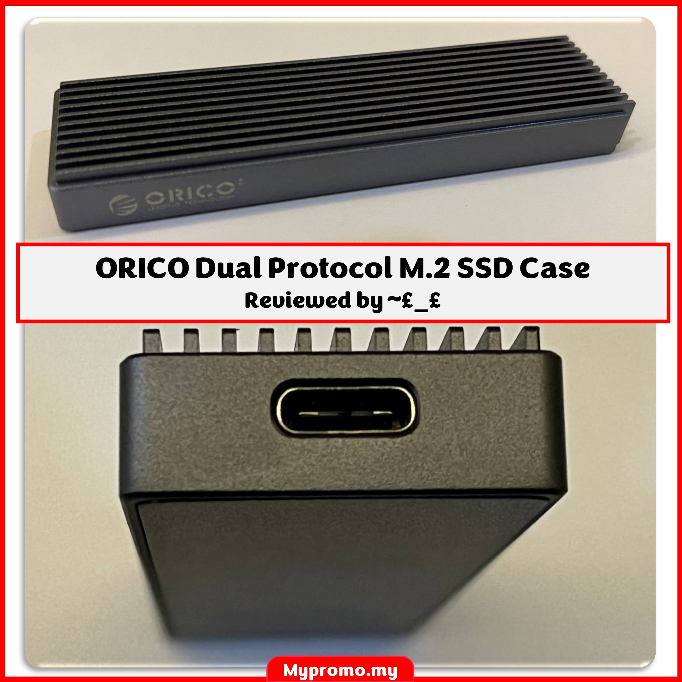 Product Review: ORICO Dual Protocol M.2 SSD Case