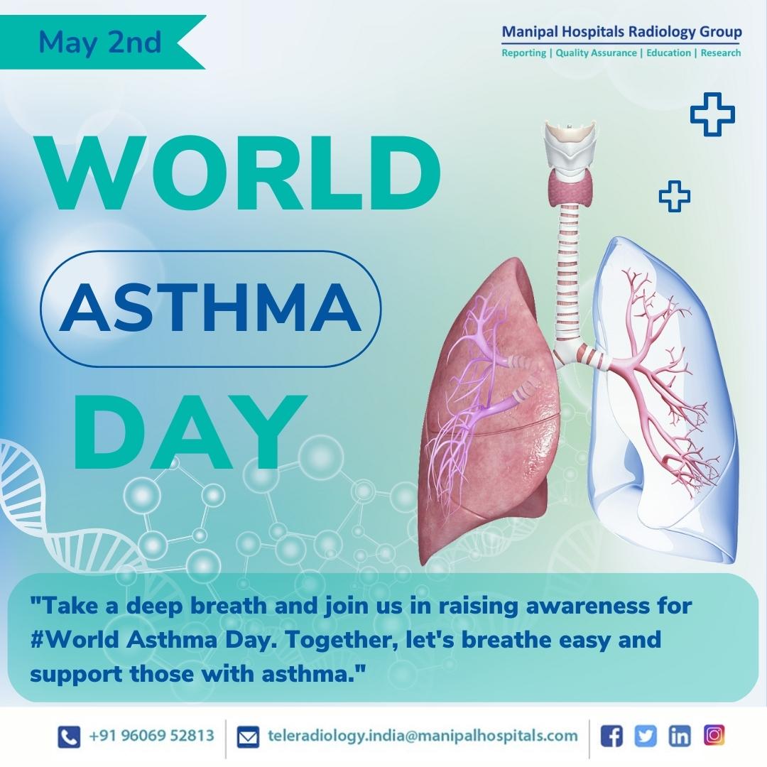 Breathlessness, coughing, and wheezing are just a few of the symptoms of asthma. On #WorldAsthmaDay, let's raise #awareness about this chronic respiratory condition and support those living with it.
#AsthmaPrevention #BreatheEasy #HealthyLungs #AsthmaSupport #AsthmaCare #MHRG