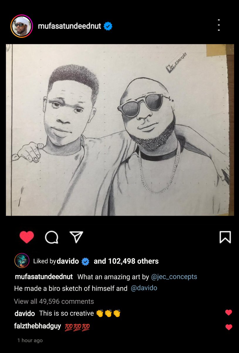 jec_concepts's tweet photo. It's every upcoming dream for an influencer like @Tundeednut_ to post their work 
So I designed my dream by using my phone to create this Instagram post, hope it comes real 🙏🙏
Pls help retweet and tag him and other influencers 🙏🙏🙏
#Burnaboymetgala Don jazzy
@davido @DONJAZZY https://t.co/vBeGqqv75P