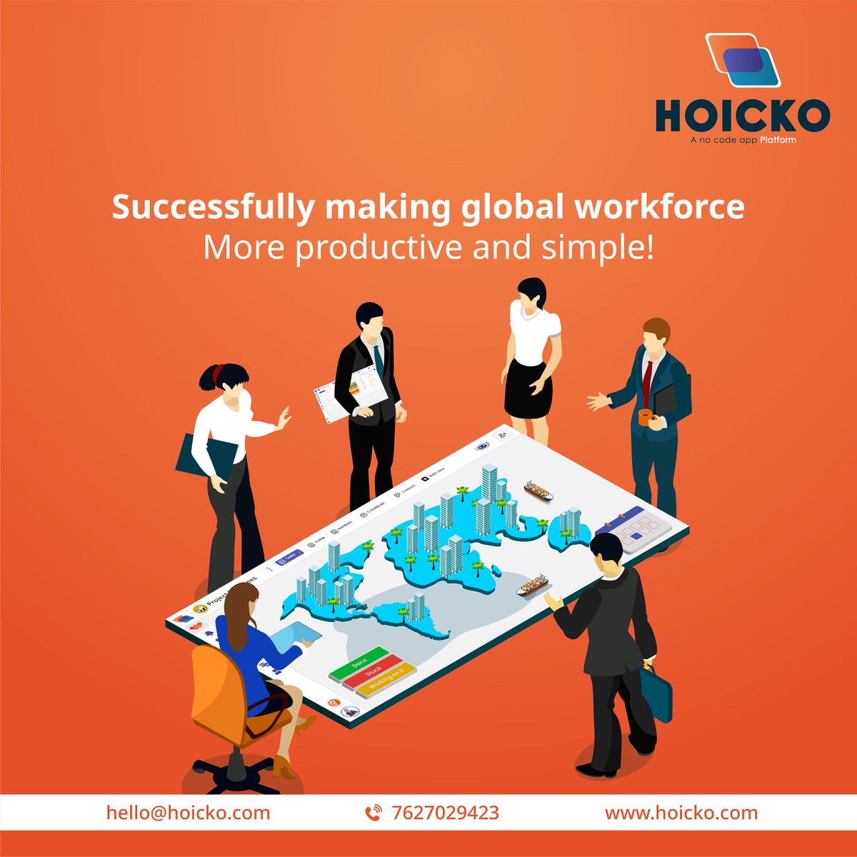 hoicko_official's tweet photo. #Hoicko, one app for all, is successfully making the global #workforce more #productive and enhancing their way of working by saving time. https://t.co/Lnuso8PnJ1 #nocodeapp #workloadmanagementapp 
#teammanagementtoolinIndia #Freenocodeapp #worktaskmanagementapp #taskmanagement https://t.co/91ApJ6kruE