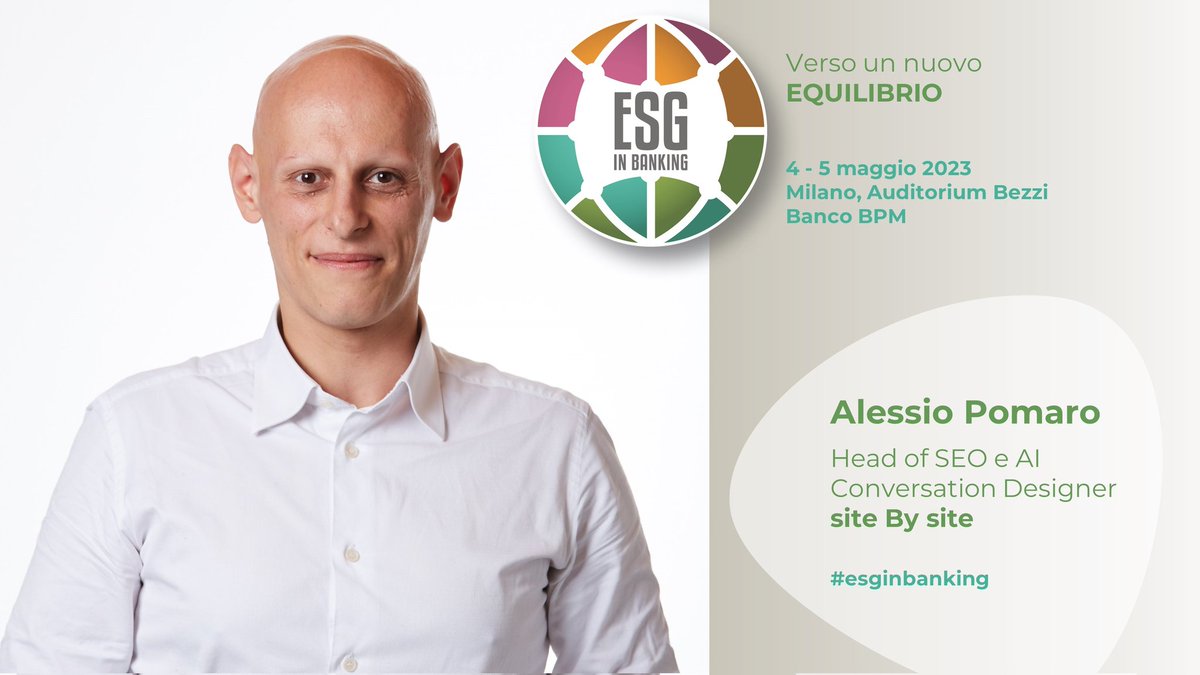 alepom's tweet photo. 📆 “Sostenibilità delle nuove tecnologie e dell'uso dei dati”: giovedì 4 alle 15:45.
👉 Il programma: https://t.co/z1twbkK0sm.
#AI #IntelligenzaArtificiale #innovazione #futuro #marketing #Bancaforte #esginbanking #ABI #ABIEventi #ilCliente #ESG
@ABI_Eventi @BancaforteABI https://t.co/Sk7N6mBSLG