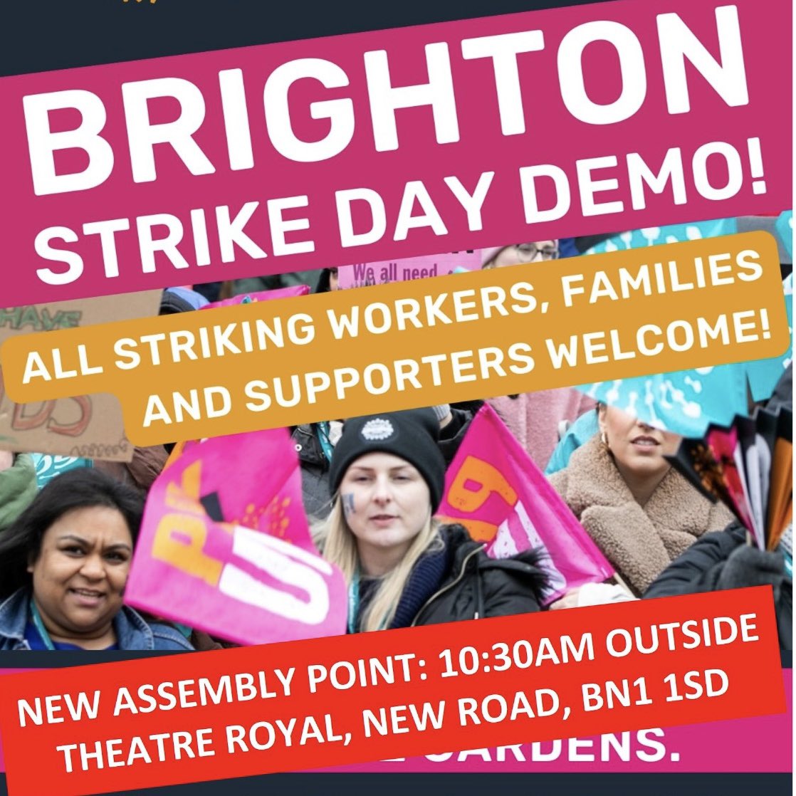 neu_lew's tweet photo. ๐ด TODAY! PLEASE SHARE! ๐ด
#PayUp #SaveOurSchools #SaveOurColleges #Brighton #Hove #BrightonandHove #TeacherStrike #EnoughIsEnough #Whereistheoffer #NEU #WeAreNEU #Teacher #teacherlife #edutwitter #ThisIsBrighton https://t.co/8jvb1803TT