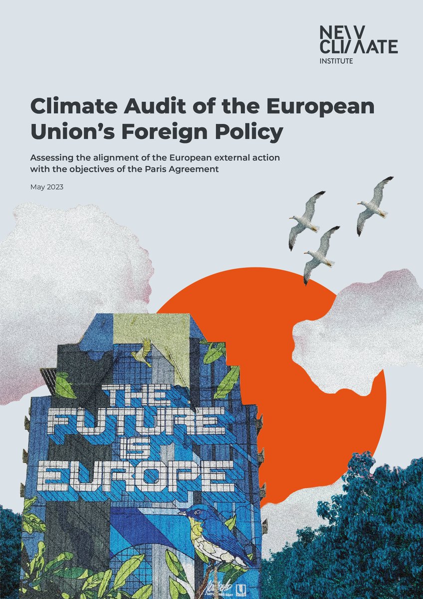newclimateinst's tweet image. 🚨 New report: We assess the 🇪🇺 climate diplomacy and find that whilst progress is being made, the EU is not living up to its potential and more is needed to mainstream climate into all channels of foreign policy. 🧵⤵️ bit.ly/NewClimate_aud…