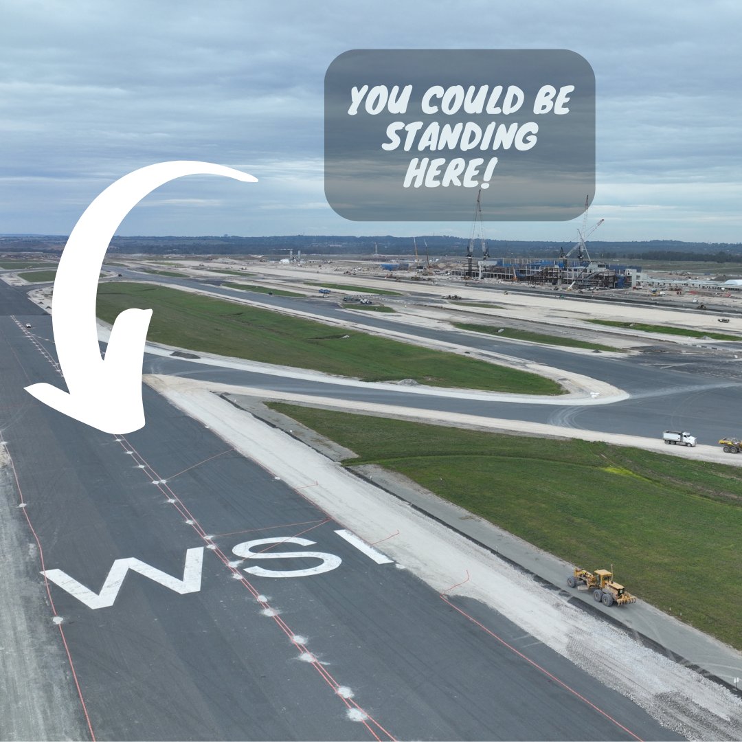 WIN a tour of our brand-new airport, and get your picture on the runway! Sign up to YourWSI for your chance to join us. bit.ly/44mEcUw