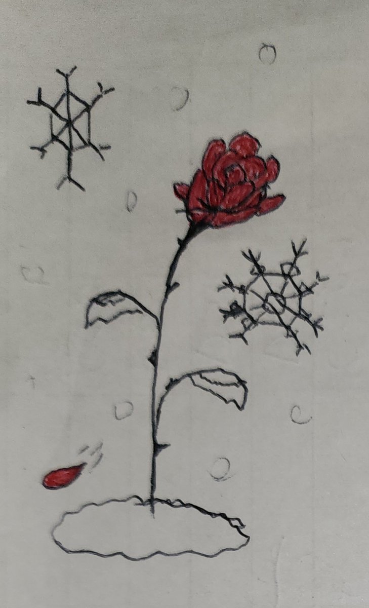 quaraz101's tweet photo. Trying a new thing where I post the #poetry I've written on here. Hopefully you'll enjoy it. 

First up: "Winter Rose" https://t.co/wdGoMdUhxd