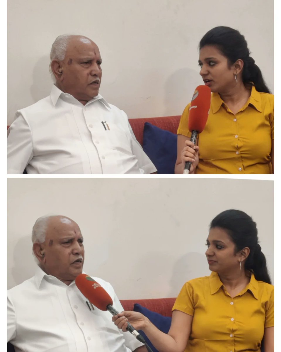 Mr.Yediyurappa it is🔥...

1st chief minister of BJP in South, Former Karnataka chief minister BJP's senior leader .....

PS: He gave so much respect for us.. and also we had great lunch together 😊

#karnatakaelection2023 #bangalore #anchorvedha #PTanchor #PTExclusive