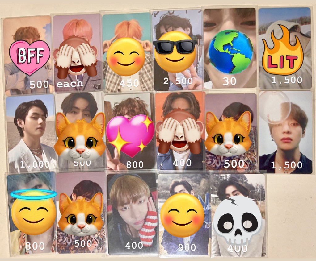 jk_psyxhe's tweet photo. Update 2:38pm
😍- Rowie Esterosos (fb)
😎- @_inbtsland
🙈- @cloudythvk
bff - @breaddkook
🔥- @bts_vkookietae
🐰- @kookoombear
😺- @Louisedengy
🧸- @haniekoos
😊-@kyulezzie428
☠️-@msteyaaa
🐣- @Chx0308

💖 🌏 can't steal.Prio get 4 or more pc &amp; jin,hobi &amp; rm. Tae lights avail pa https://t.co/zcXLfArNyI