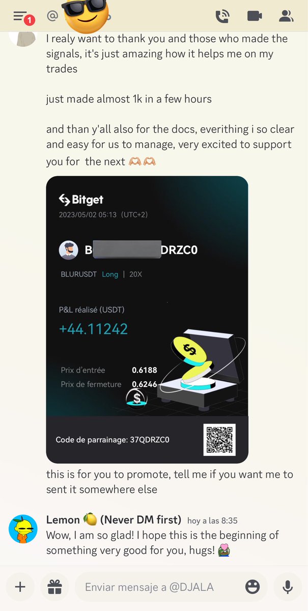 TheCryptoLemon's tweet photo. I'm glad to be of help and that my lemon indicators are also helping to improve people's lives, thank you for your words! #Bitcoin #LemonIndicator https://t.co/n5M6ljHU4a