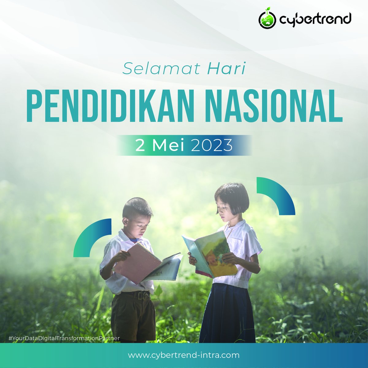 CIntrabuana's tweet photo. Sebagai pusat pembelajaran ilmu data (Data Science) melalui Data Academy, Cybertrend bertekad untuk terus berkontribusi dalam mengembangkan dan memajukan ilmu data science di Indonesia guna mencetak talenta digital Indonesia dibidang data Selamat hari pendidikan nasional! https://t.co/3LQIt8Ooch