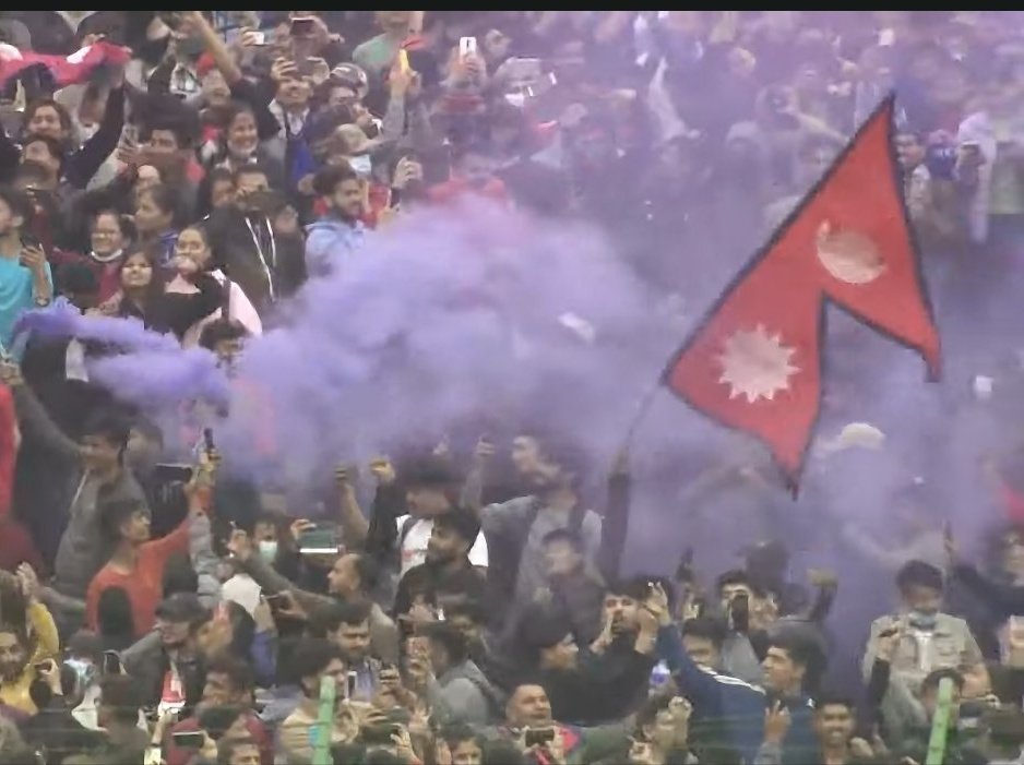 PillayOfficial_'s tweet photo. A long awaited dream of cricket fans from Himalayan Range comes true 🇳🇵❤️‍🩹🏏
Your passion for cricket is incredible ☺️.
Get ready for Asia Cup 2023 in the plains of Indus valley
#NepalCricket || #Nepal || #IPL #AsiaCup || #ACCPremierCup https://t.co/AQtRrSdErj