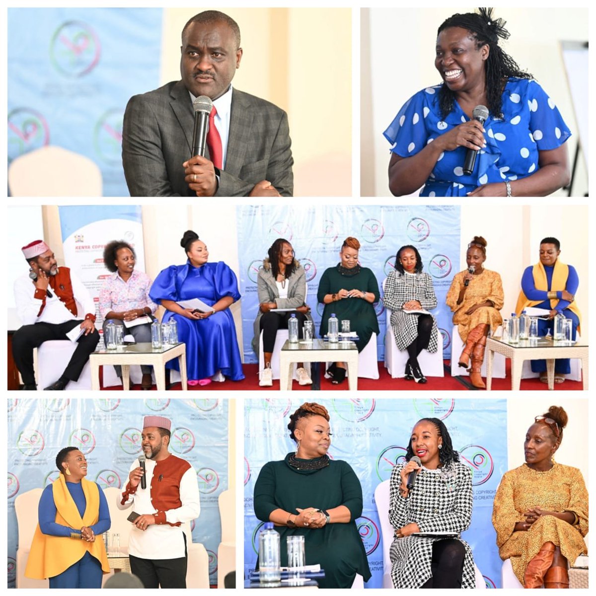 Stakeholders from the #WorldIPDay 2023 #exchangeforum hosted by <a href="/KenyaCopyright/">Kenya Copyright Board</a> &amp; <a href="/giz_gmbh/">GIZ</a> #Kenya were all about #girlpower, calling for #womenempowerment in the #intellectualproperty sector! Let's #GetYourCopyrightRIGHT!🔥
More from the forum👉🏾 bit.ly/IP-forum