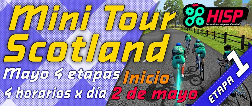 HISP_CLUB's tweet photo. HISP Mini Tour Scotland
Martes 2 de mayo
8:30h https://t.co/e2NoqcnRqv
11:00h https://t.co/OFRJFbwN9g
19:30h https://t.co/JmxRsewihn
22:00h https://t.co/gKe7Hi5ZAA
Ruta: The Muckle Yin https://t.co/VdpqQ5a4O4