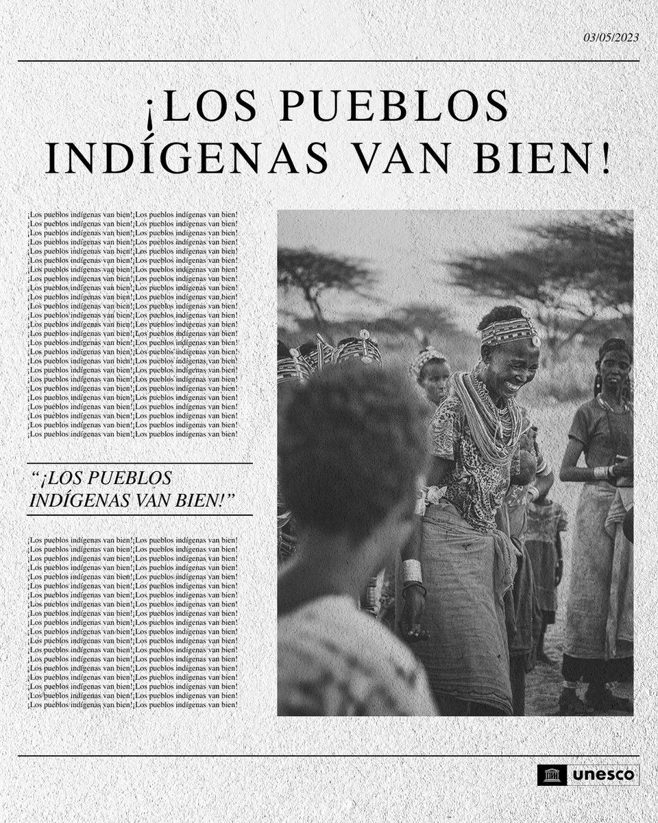 UNESCO_es's tweet photo. Si todo va bien en las noticias, hay algo que va mal en el periodismo.

Sin libertad de expresión, no podemos proteger a los #PueblosIndígenas ni defender los #DerechosHumanos.

https://t.co/nXRrWA4gjm #DíaMundialDeLaLibertadDePrensa https://t.co/zVP7vpNaCl