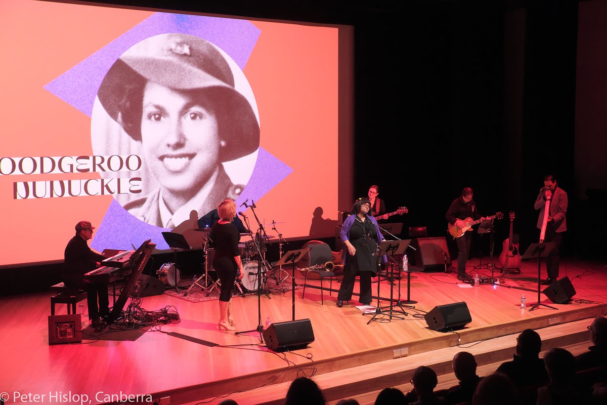 On Sunday, Marlene ‘Marloo’ Cummins showed us all why she is one of Australia’s foremost blues performers 🎤🎷 It was a stunning afternoon of authentic blues with a story 🎶

Check out some of Peter Hislop's snaps from the rousing #CIMF23 concert at NGA’s James Fairfax Theatre.