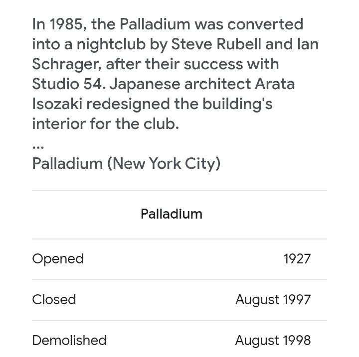 JozDire's tweet photo. @LandlordLinks Spielberg's goddaughter #DrewBarrymore at "The Palladium" nightclub in 1986 was just 11 years old in a party for #PiaZadora, #MeshulamRiklis spouse
#RoyCohn's pawn #SteveRubell owned it since 1985
https://t.co/pEYMcWpyUL https://t.co/4weK8CBduq
