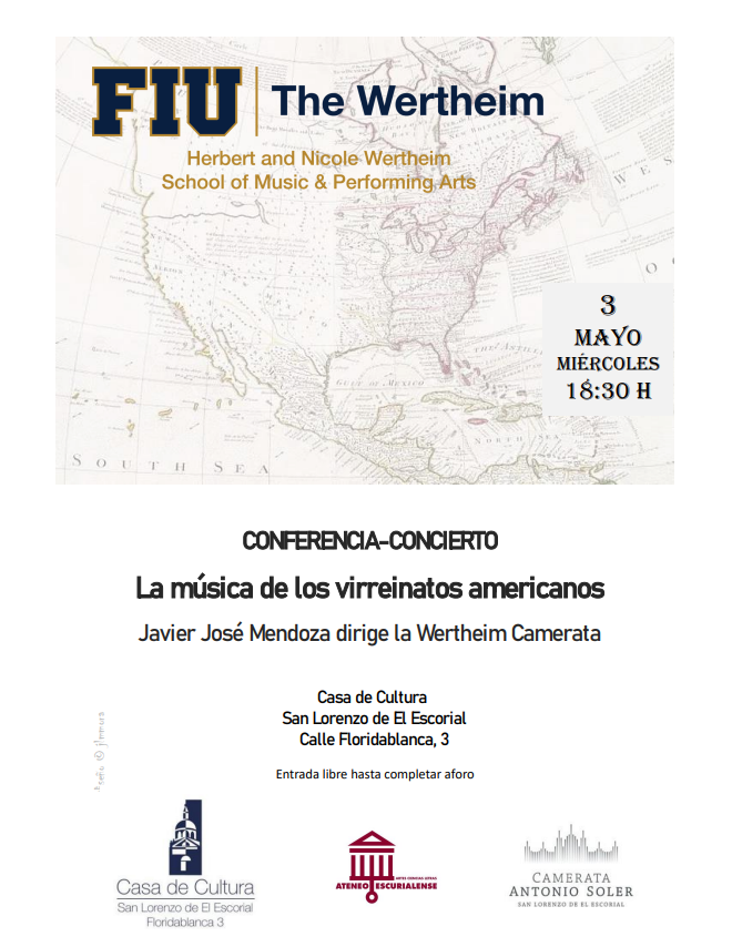 AEscurialense's tweet photo. Actividades del Ateneo Escurialense para esta primera semana de Mayo

CLICA https://t.co/uWmtvKqE5X

Miércoles 3 a las 18:30h (Foro de Música)

—La música de los virreinatos americanos

Jueves 4 de mayo 2023 a las 18:30h

—Templarios una realidad llena de magia https://t.co/cPTdvx9nSC